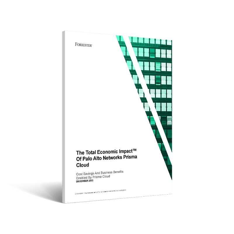 Forrester tei study prisma cloud