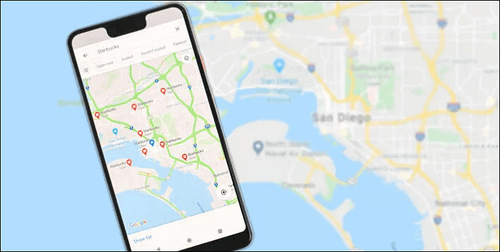 Easeus snap Google maps screenshot searchhotels travel features