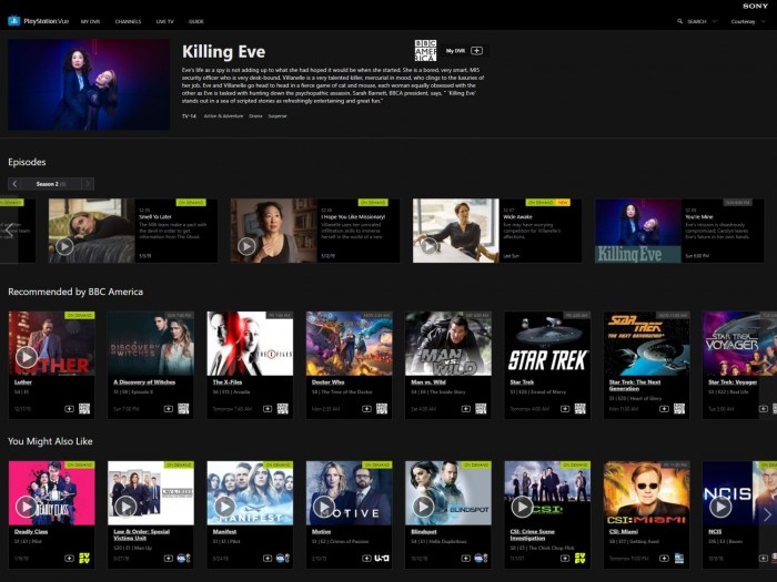 Dvr sony unlimited includes Mlb network live streaming playstation vue