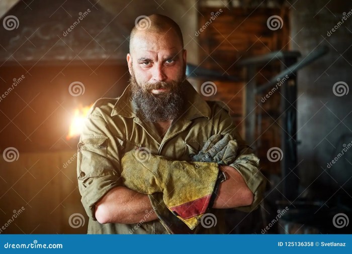 Shovel knight blacksmith man at arms watch