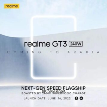 Realme gt3 240w launch