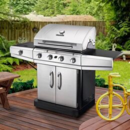Bag a 4 burner char broil grill for just 200 save 100