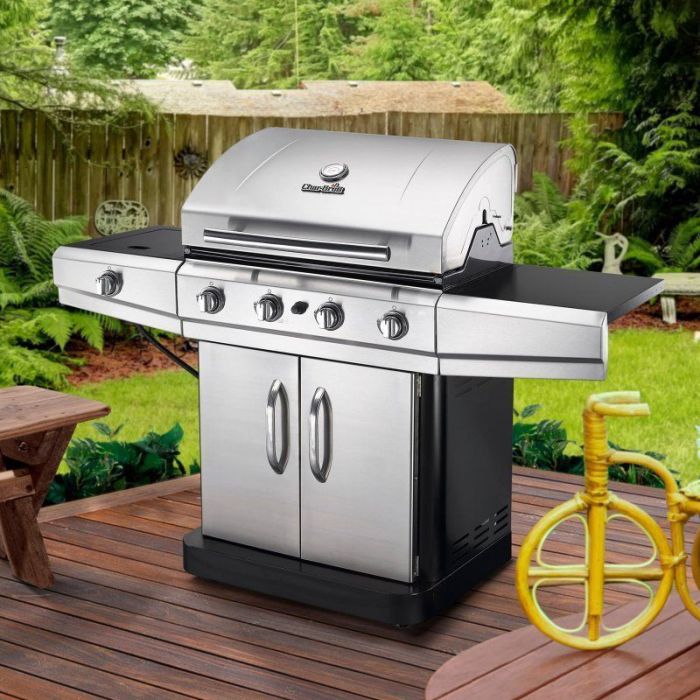 Bag a 4 burner char broil grill for just 200 save 100