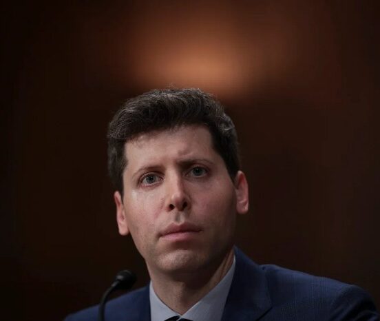 Sam altman openai superintelligent benefits talk london ucl protests