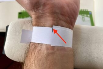 Apple watch solo braided loop new band strap measure wrist