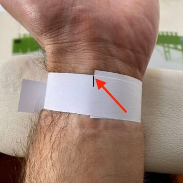 Apple watch solo braided loop new band strap measure wrist