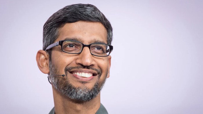 Sundar pichai wants more efficient google