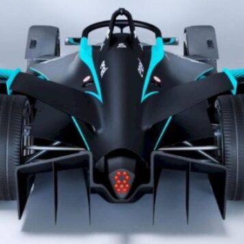 Mercedes benz formula e car gen 2 electric