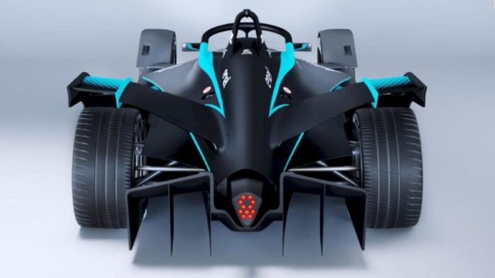 Mercedes benz formula e car gen 2 electric