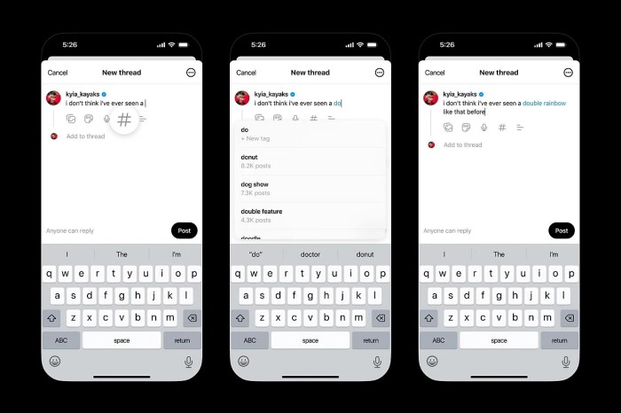 Threads is testing new search filters