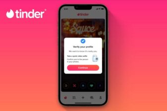 Tinder photo verification blue checkmark safety center launch noonlight