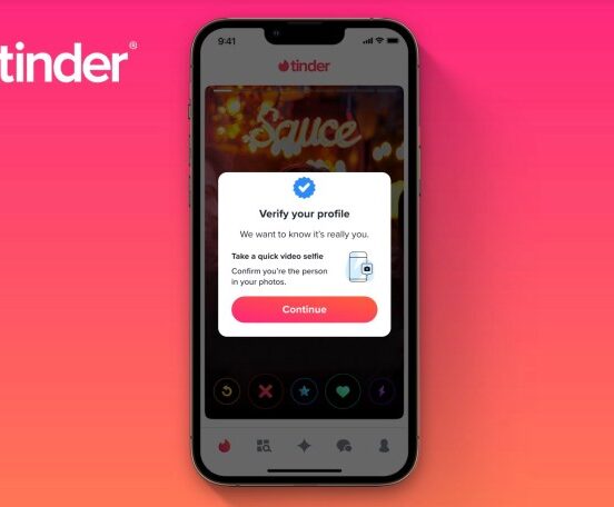 Tinder photo verification blue checkmark safety center launch noonlight