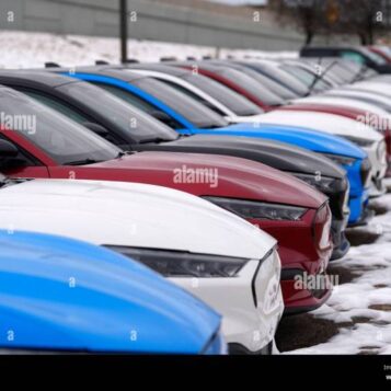 Ford found a use for all those unsold mustang mach es