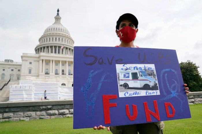 White house epa urge usps to revisit postal vehicle plans