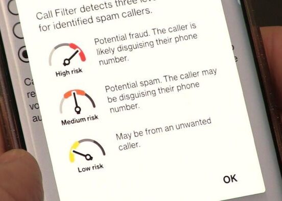 Verizon spam blocking robocalling filtering opt out default android