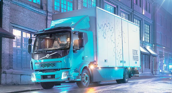 Volvo fl electric commercial semi trucks