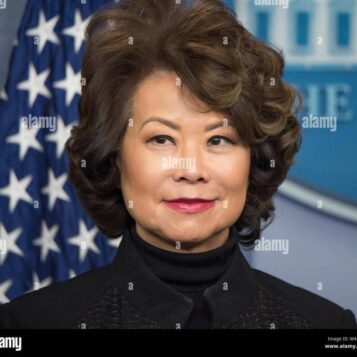 Elaine chao transportation secretary trump administration