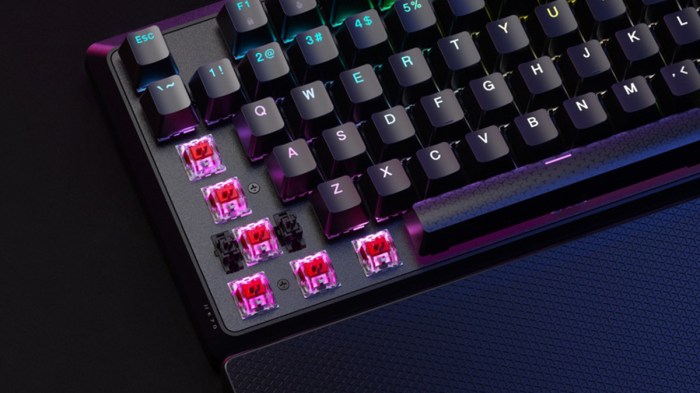 Corsair k70 max keyboard price release date specs features switches