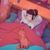 Youtooz lofi chill anime beats chilled cow figurine