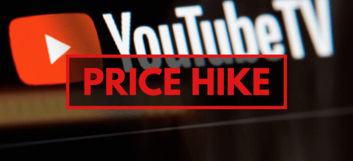 Youtube tv price increase 64 99 viacom hbo new channels