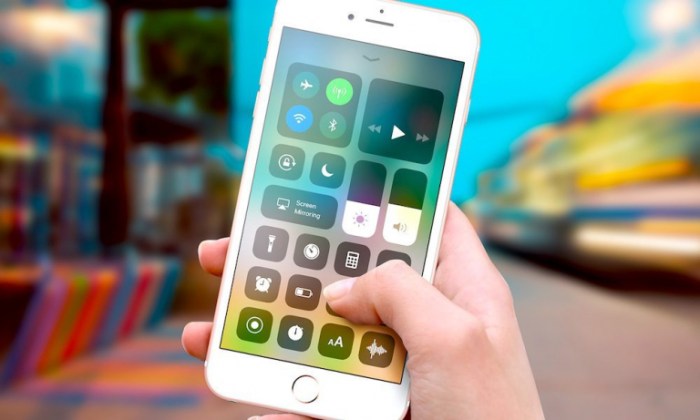 Apple ios 11 control center wi fi bluetooth tricking users