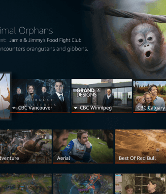 How use amazon fire tvs live tab menu