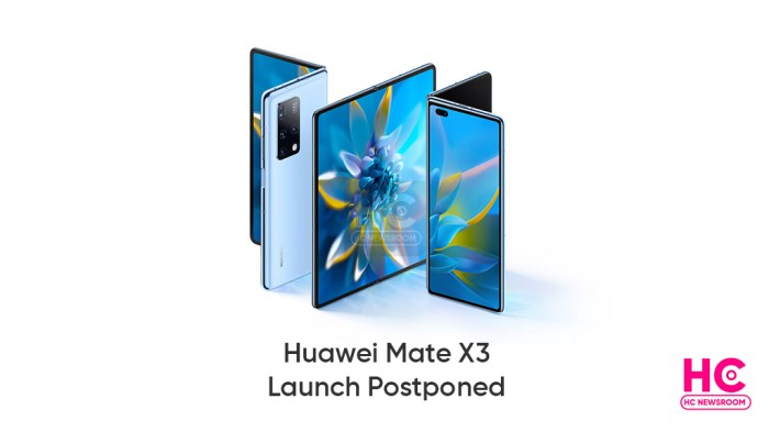 Huawei p60 pro and mate x3 launch