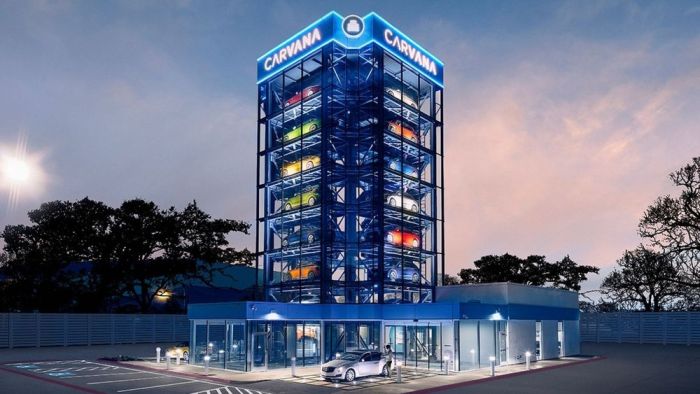 Gm financial lease sell carvana vroom