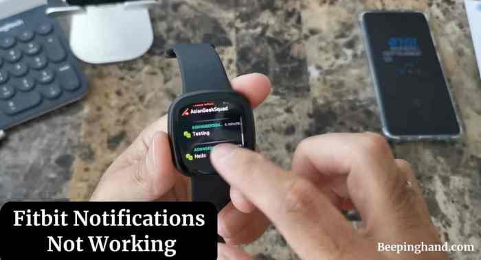 How manage notifications your fitbit tracker or smartwatch