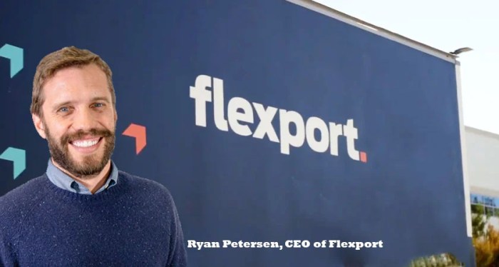 Flexport ceo ryan petersen logistics fired dave clark return decoder