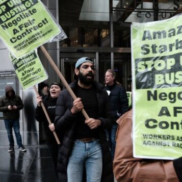 Amazonians united warehouse walkouts 3 raise breaks