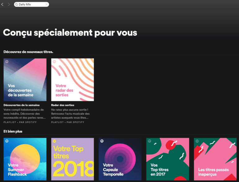 Spotifys daylist is like im feeling lucky for music