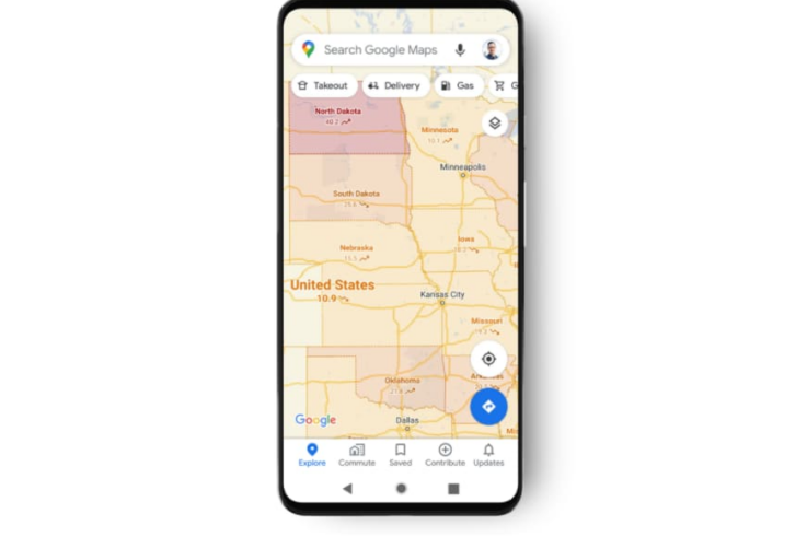 Google maps psa covid 19 warning doctor