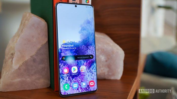 How always show fingerprint sensor icon galaxy s20