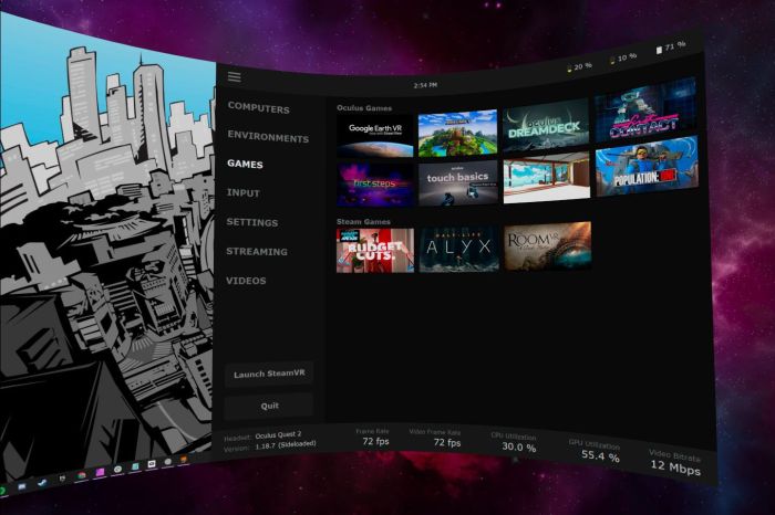 Vr oculus quest steam play games wirelessly how wireless Oculus quest 2 wireless pc vr games how to
