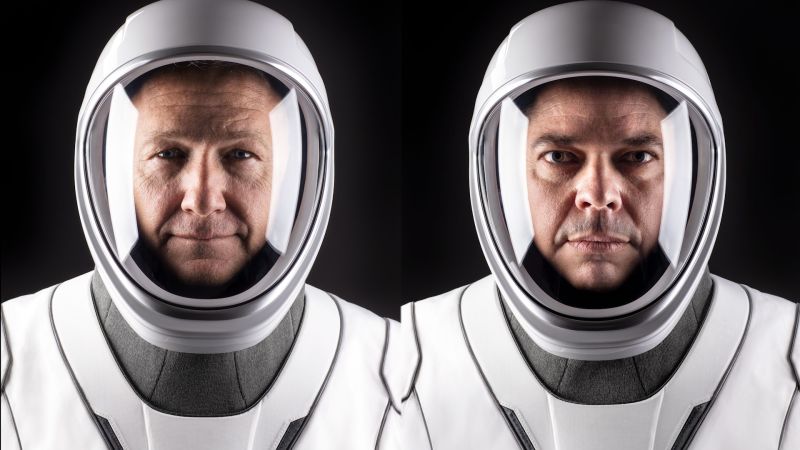 Spacex nasa astronauts human crew commercial space iss tourism bob behnken doug hurley