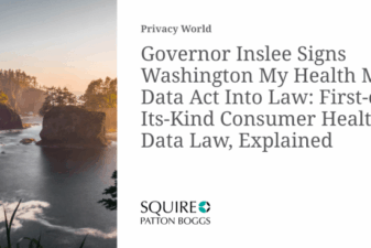 Washington health data law consent collect sell
