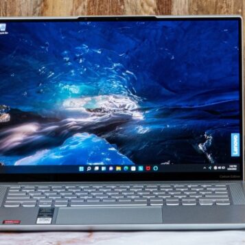 Lenovo ideapad slim 7 carbon oled screen light laptop