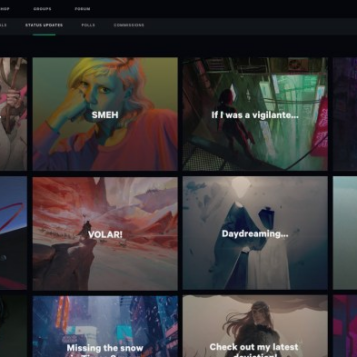 Wix acquired creative online community deviantart