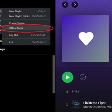 Spotify offline back up cache music rollout